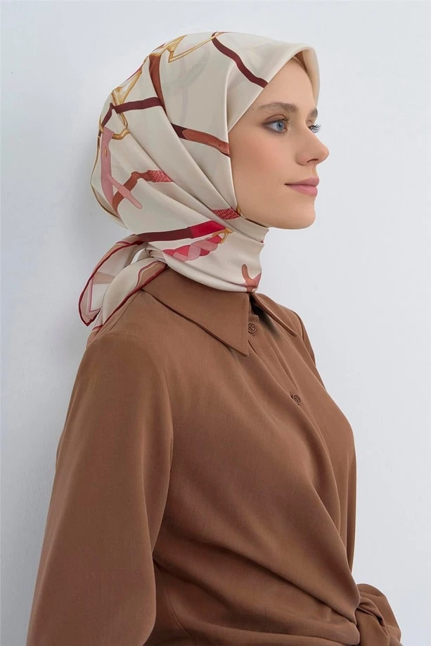 36 Armine Twill İpek Eşarp 9517D