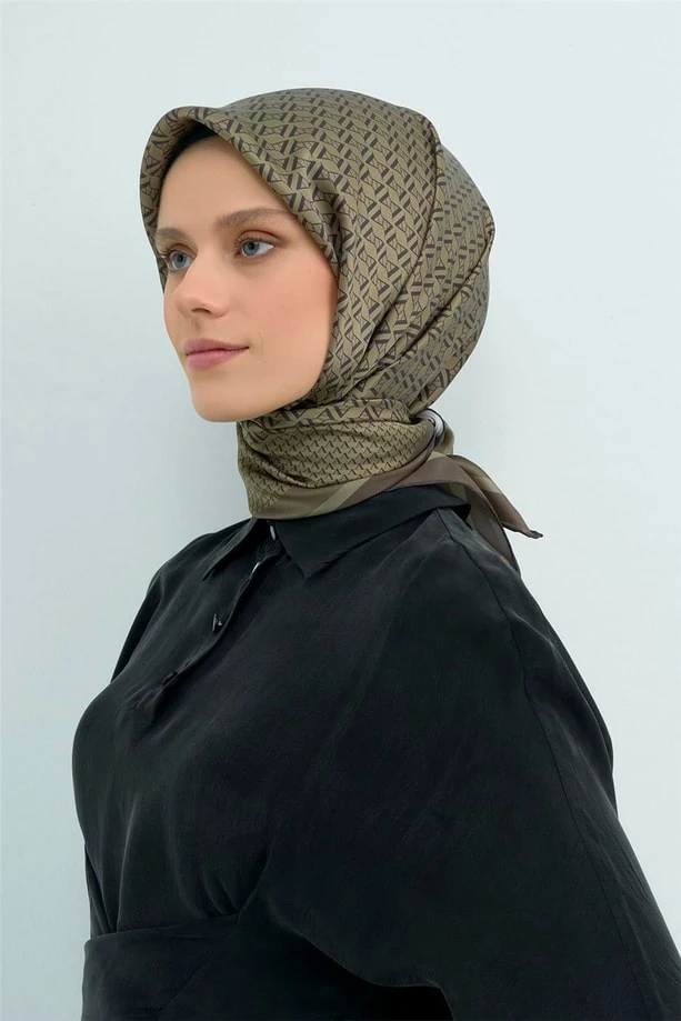 55 Armine Twill İpek Eşarp 9502D