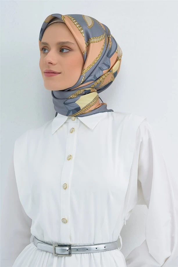 81 Armine Twill İpek Eşarp 9531D