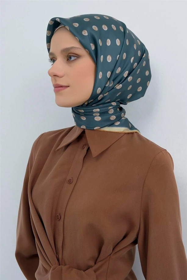 82 Armine Twill İpek Eşarp 9544D