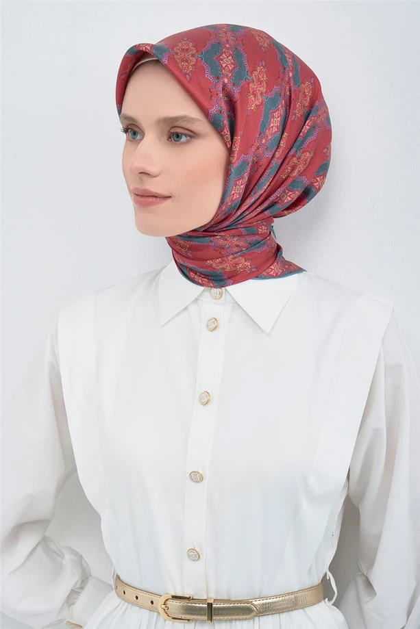 85 Armine Twill İpek Eşarp 9522D