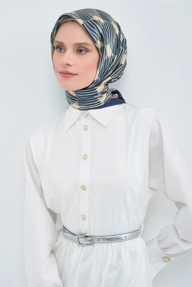 85 Armine Twill İpek Eşarp 9533D