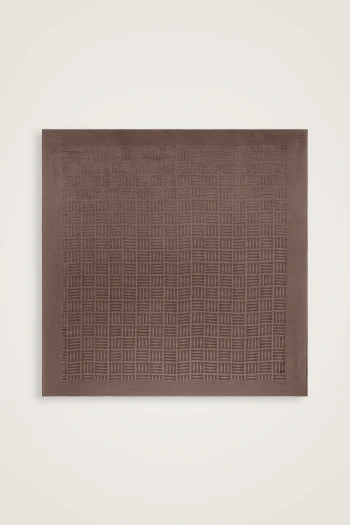 Açık Kahve İmannoor İman Kare Naia Eşarp 242-4002