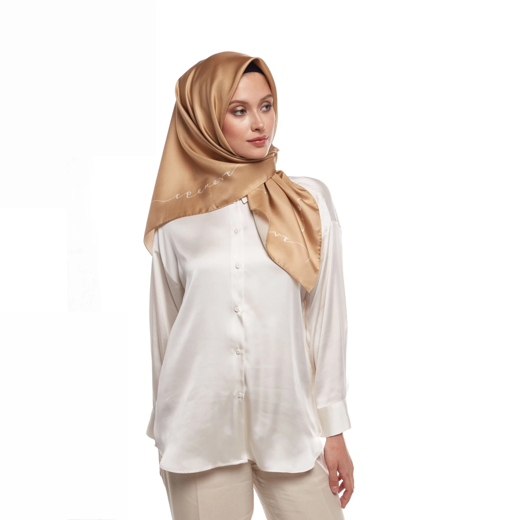 CAMEL İpekevi İpek Eşarp 1114