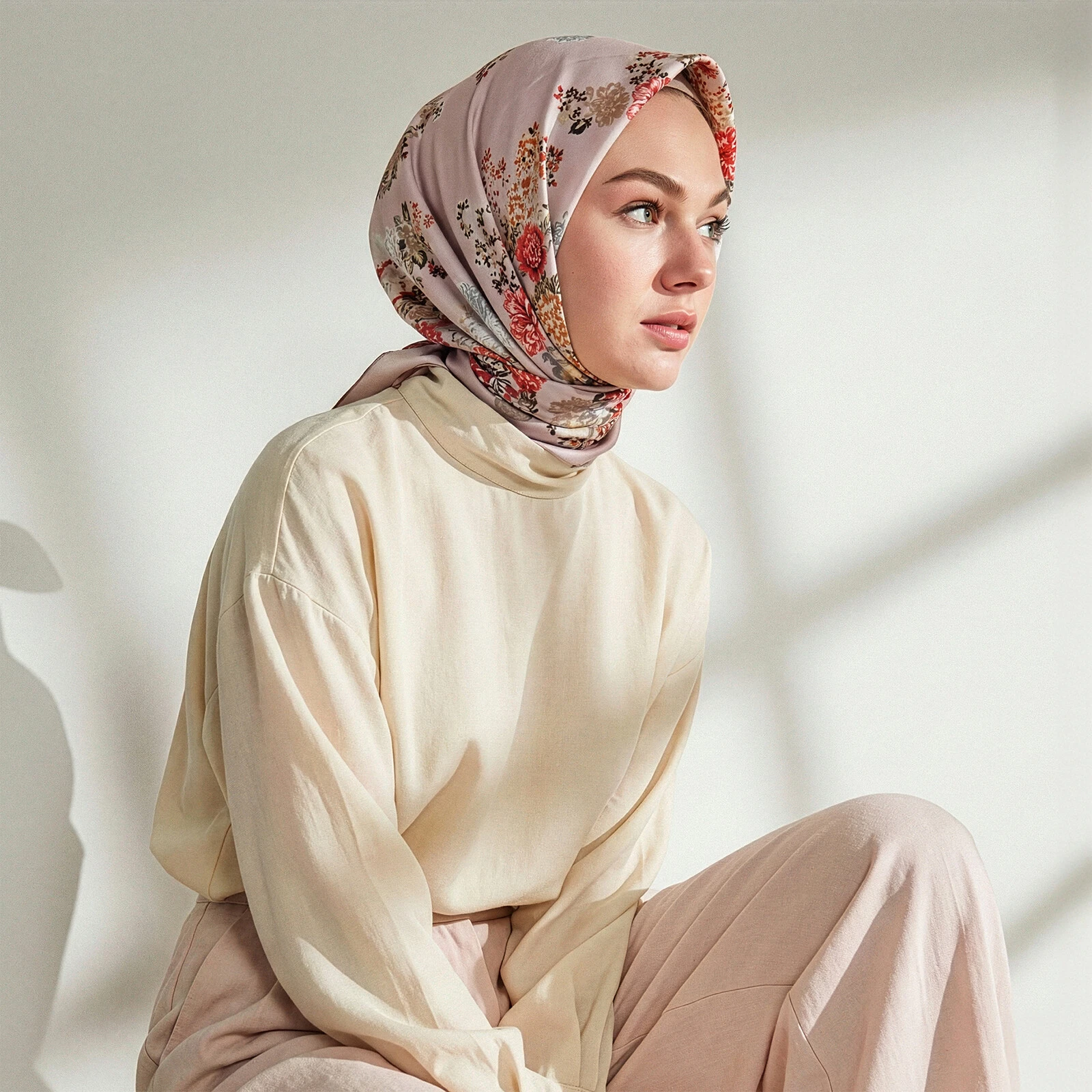 Fondöten İpekevi İpek Eşarp 1183