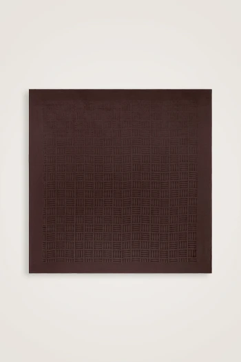 Kahve İmannoor İman Kare Naia Eşarp 242-4002