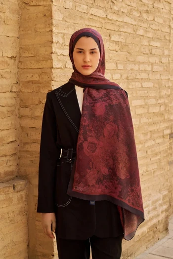 MÜRDÜM ED Scarf Rustle Floş Viskon Şal