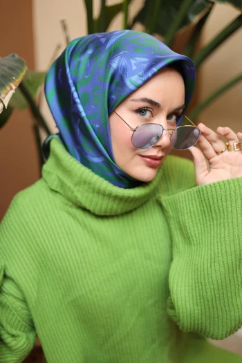 02 Silk Home Twill İpek Eşarp 11419