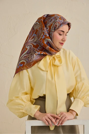 05 Silk Home Twill İpek Eşarp 11504