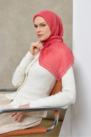 08 Silk Home Tencel Madalyon Desen Monare Eşarp