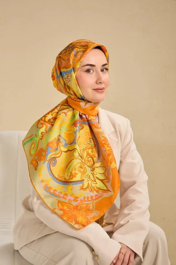 11 Silk Home Twill İpek Eşarp 11512