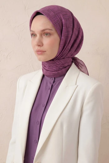 12 Silk Home Çubuk Soft Eşarp