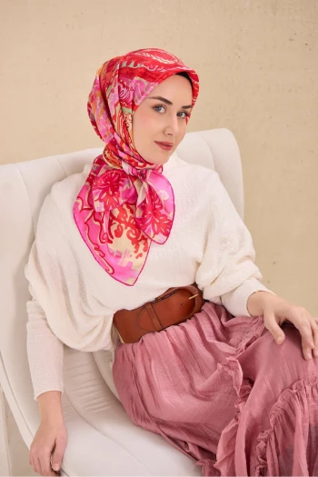 14 Silk Home Twill İpek Eşarp 11512