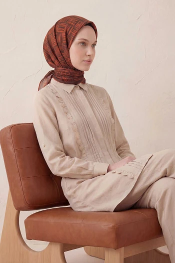 15 Silk Home Çubuk Soft Eşarp