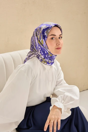 16 Silk Home Twill İpek Eşarp 11512