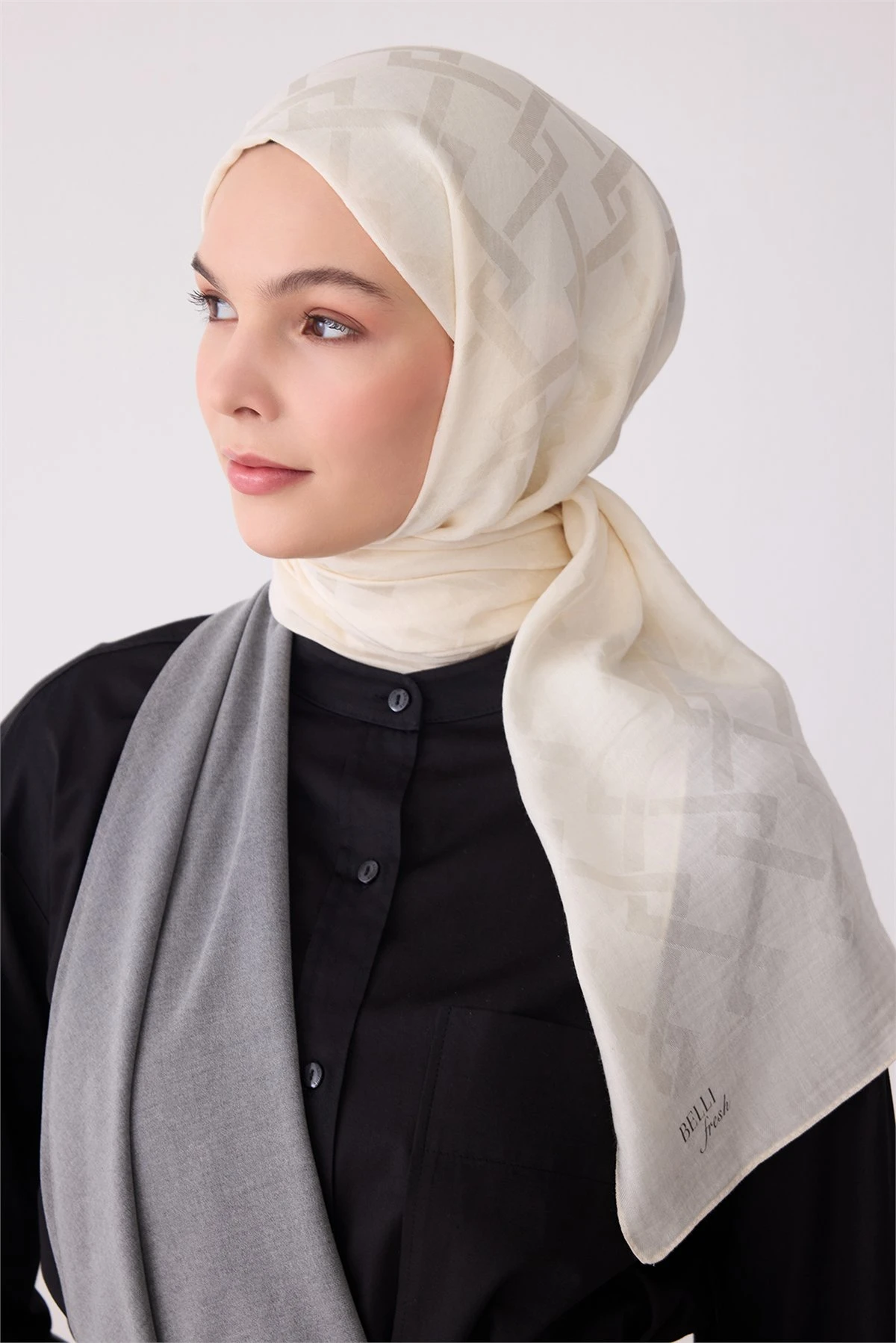 17 Belli Fresh Ivory Şal 1