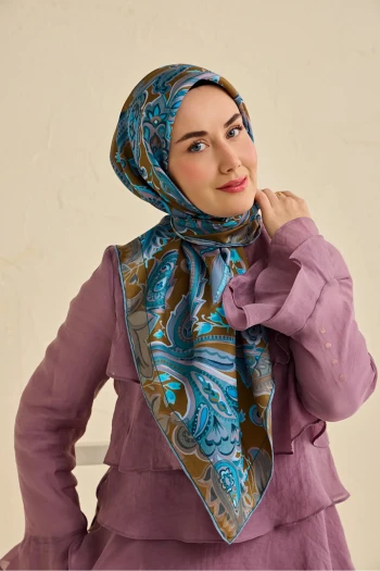 19 Silk Home Twill İpek Eşarp 11504