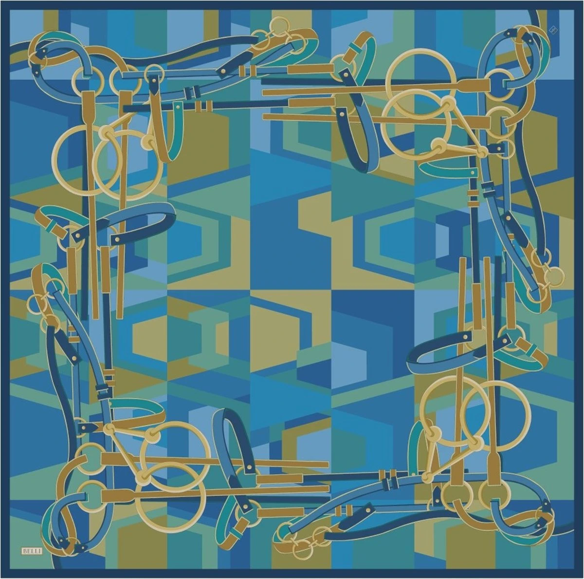 81 Belli Twill İpek Eşarp 4300D