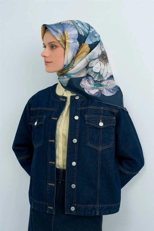 82 Armine Twill İpek Eşarp 9503D