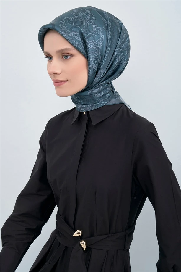 84 Armine Twill İpek Eşarp 9537D