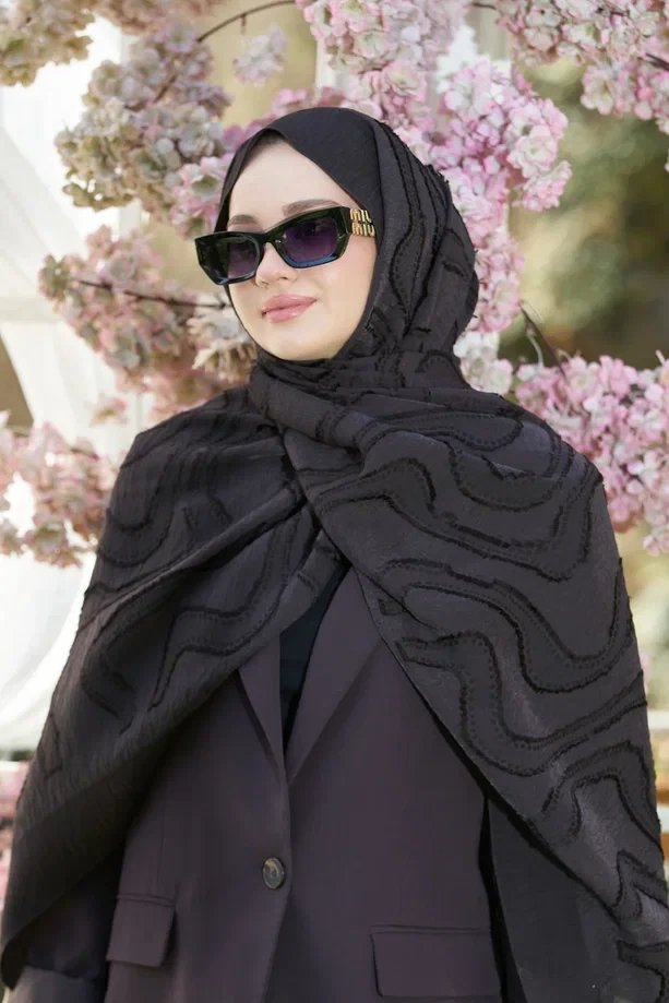 ACI KAHVE Loryan Scrarf Lavin Girdap Şal