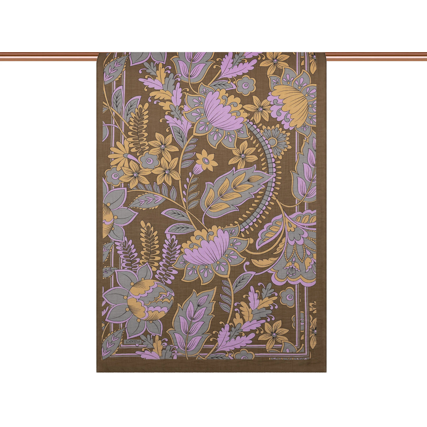 Bal Köpüğü İpekevi Dört Mevsim Tensel Şal 2346