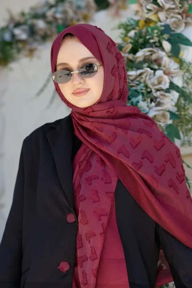 BORDO Loryan Scarf Lavin Liana Şal