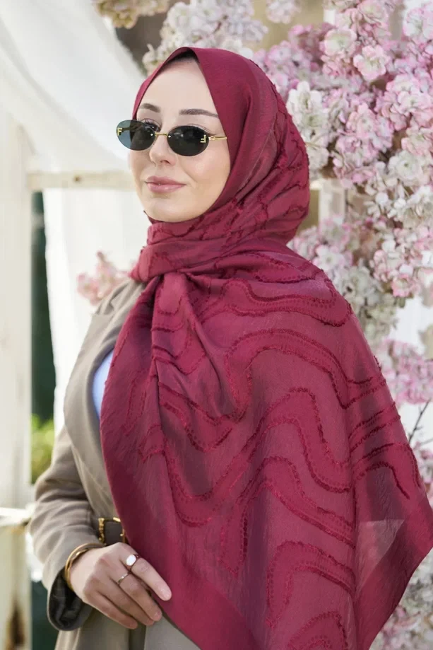 BORDO Loryan Scrarf Lavin Girdap Şal