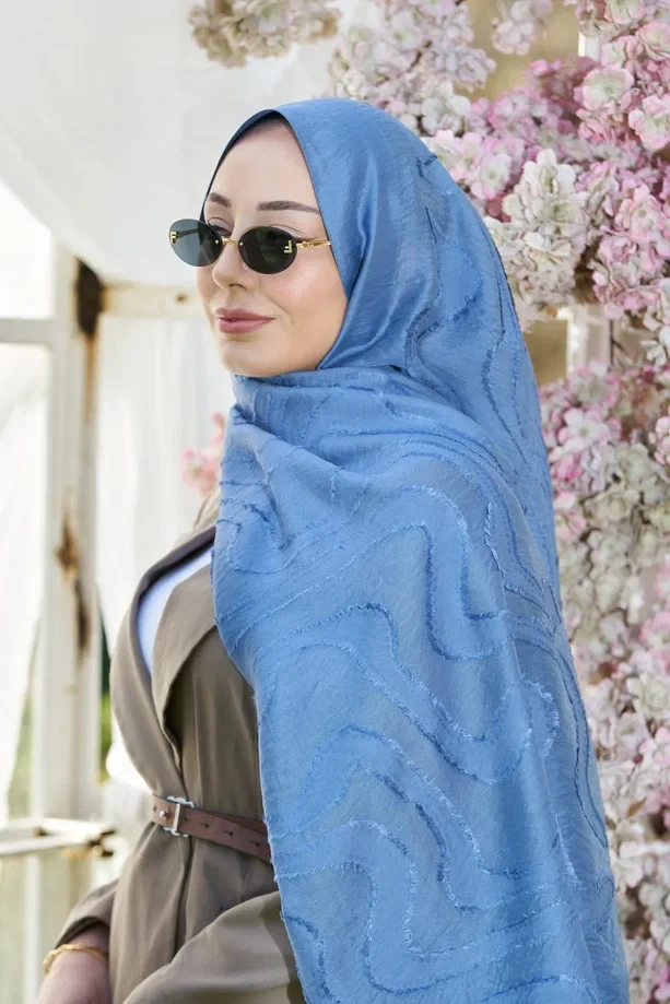 İNDİGO Loryan Scrarf Lavin Girdap Şal