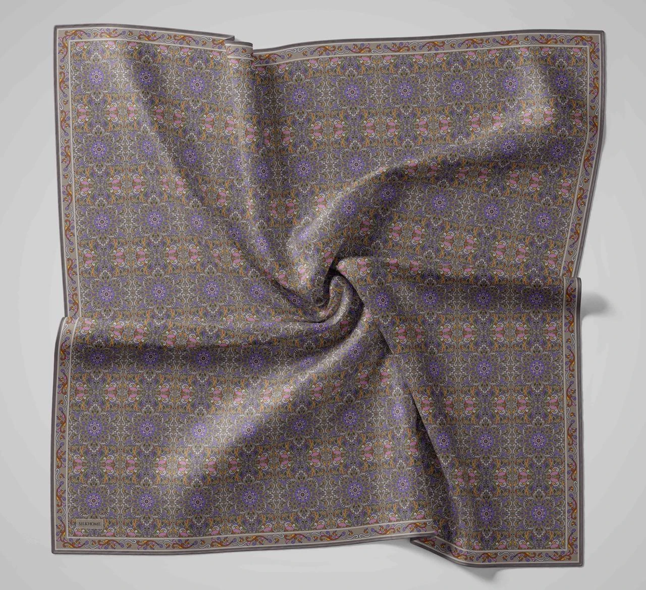 03 Silk Home Yeni Etnik Desen Soft Eşarp