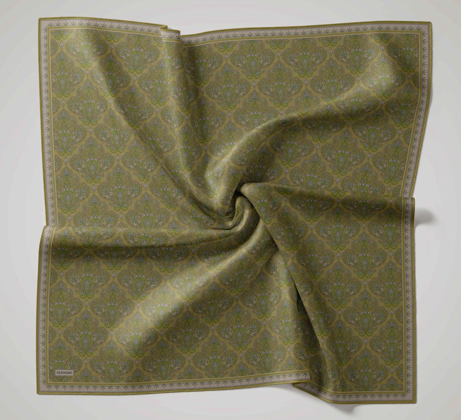 05 Silk Home Taç Desen Soft Eşarp