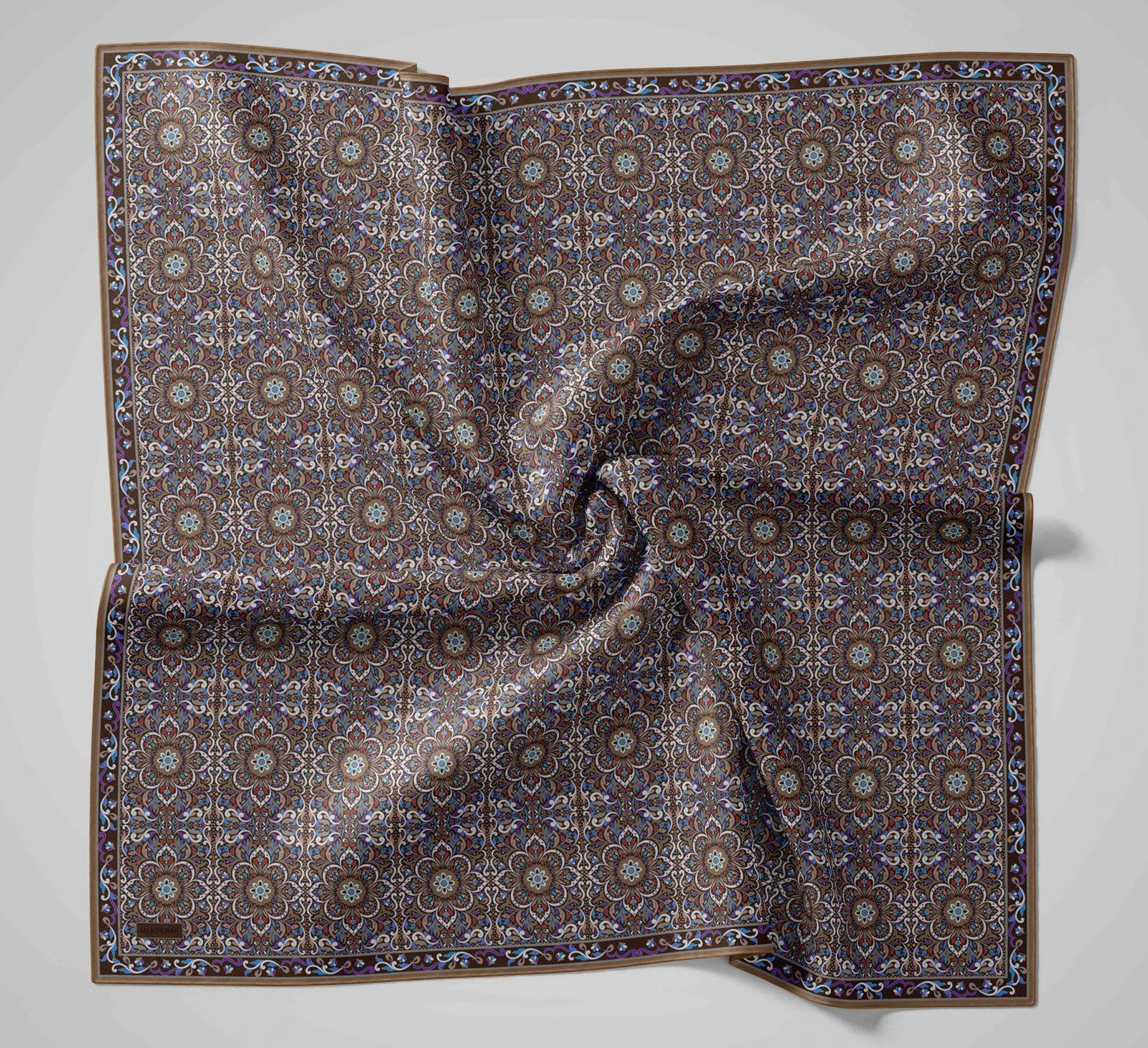 10 Silk Home Yeni Etnik Desen Soft Eşarp