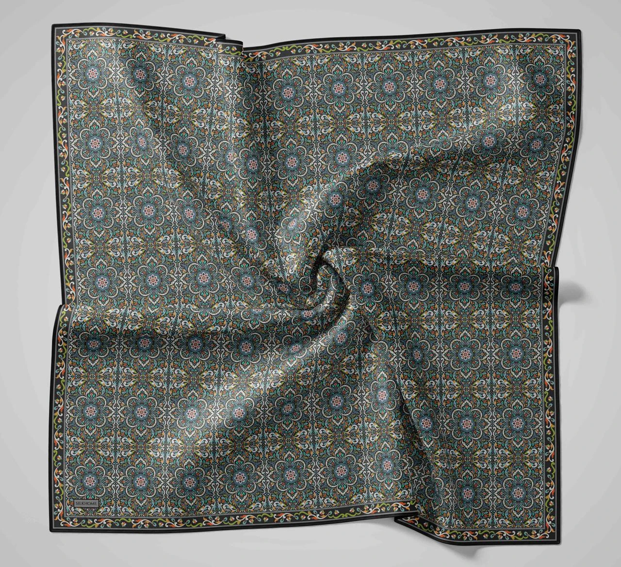 11 Silk Home Yeni Etnik Desen Soft Eşarp