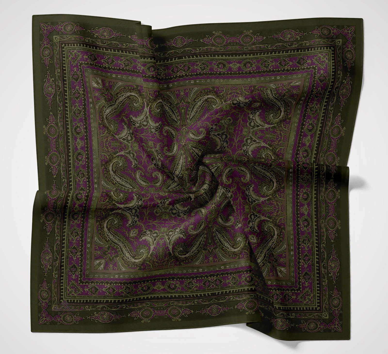 14 Silk Home Otantik Desen Velora Eşarp