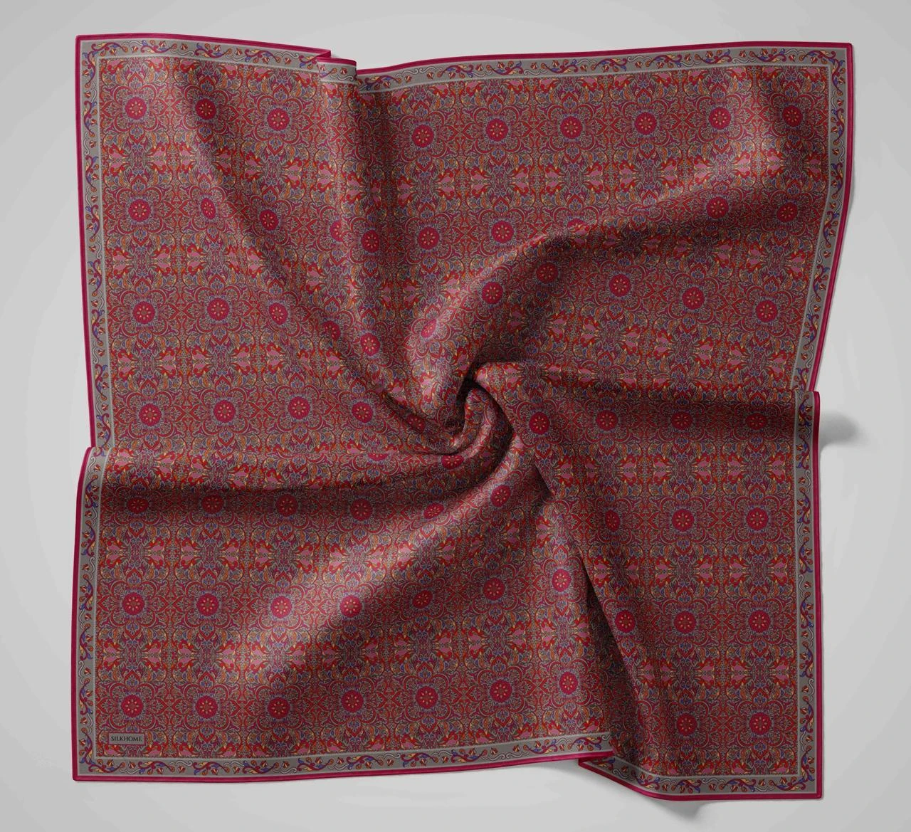 22 Silk Home Yeni Etnik Desen Soft Eşarp