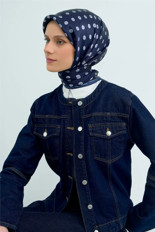 81 Armine Twill İpek Eşarp 9544D