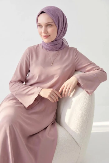 01 Silk Home Desenli Soft Eşarp