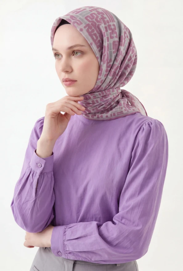 02 Silk Home Soft Eşarp 73149