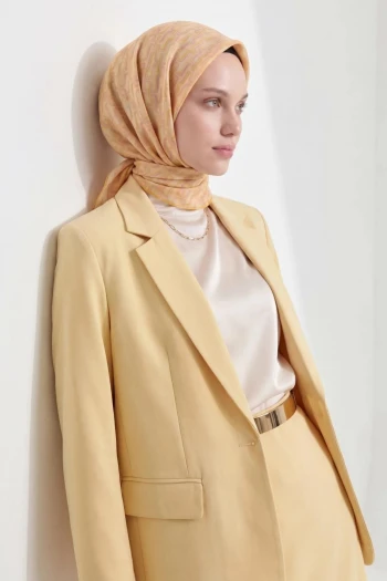 04 Silk Home Desenli Soft Eşarp