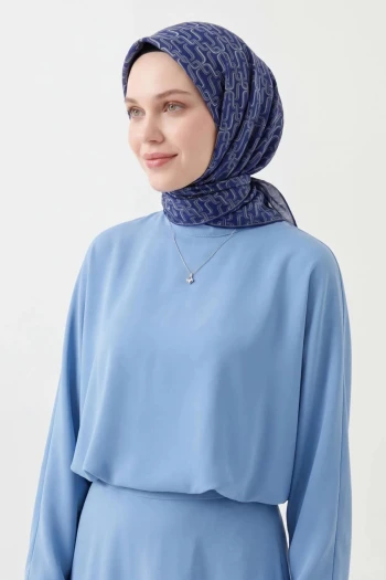 07 Silk Home Desenli Soft Eşarp