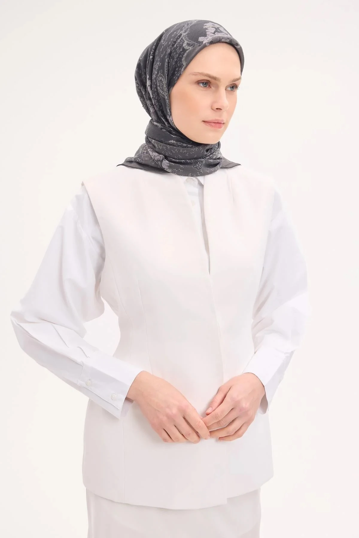 09 Silk Home Tencel Şal Desen Monare Eşarp