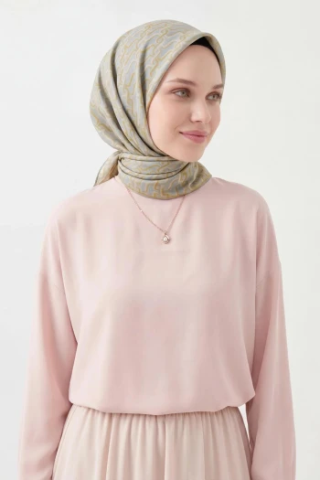 14 Silk Home Desenli Soft Eşarp