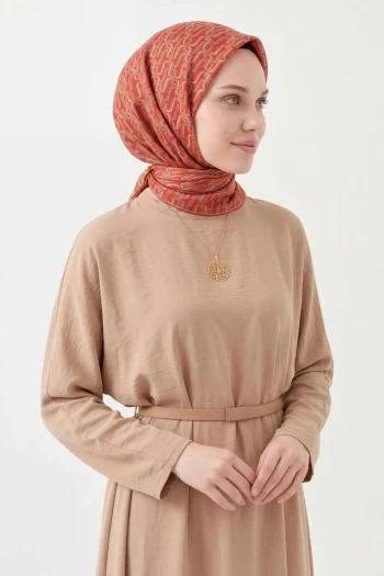16 Silk Home Desenli Soft Eşarp