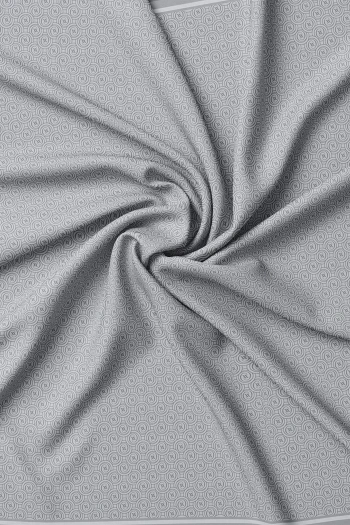 5776 Vakko Yeni Monogram Twill İpek Eşarp