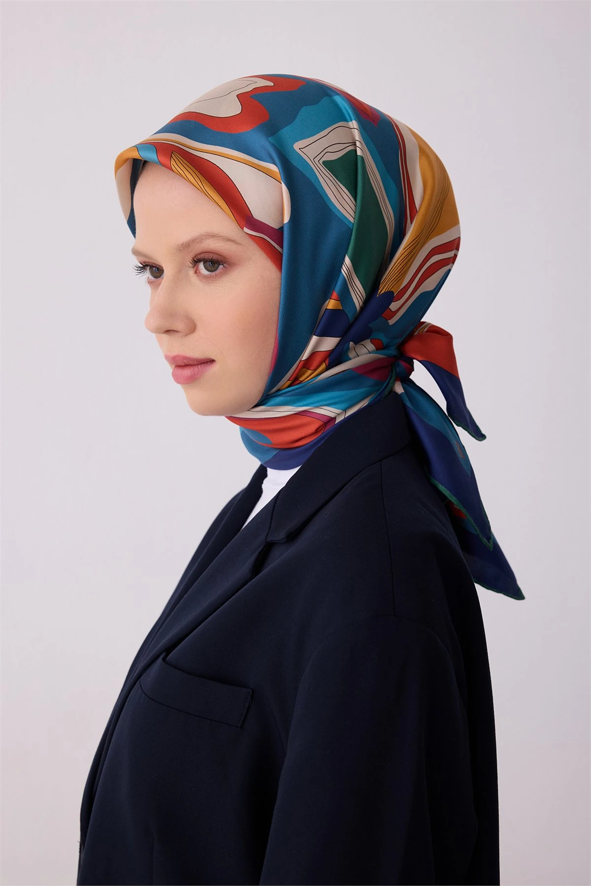 80 Belli Twill İpek Eşarp 4318D