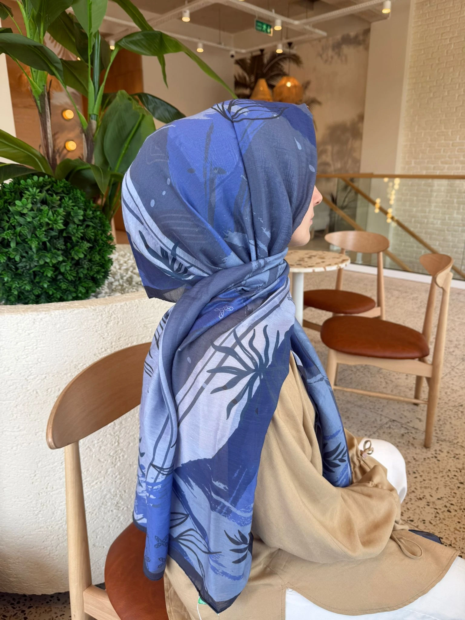 İNDİGO Benetton Fiore Şal 1014