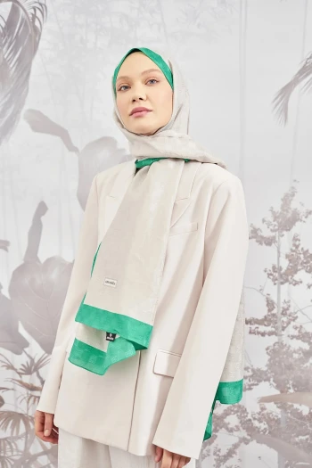 Taş Benetton Armanda Dama Monogram Şal