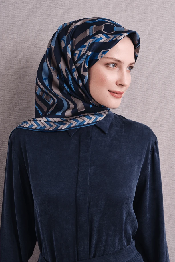 10 Armine Exclusive Jakar Twill İpek Eşarp 9607