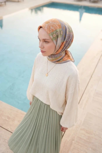 17 Silk Home Authentic Soft Eşarp 73152