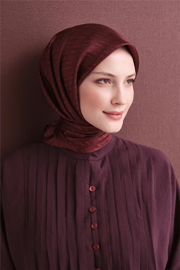 33 Armine Twill İpek Eşarp 9625D